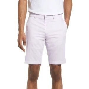 Brax Men’s Ivory White Belleville Flat Front Cotton Shorts Size 40 NWT